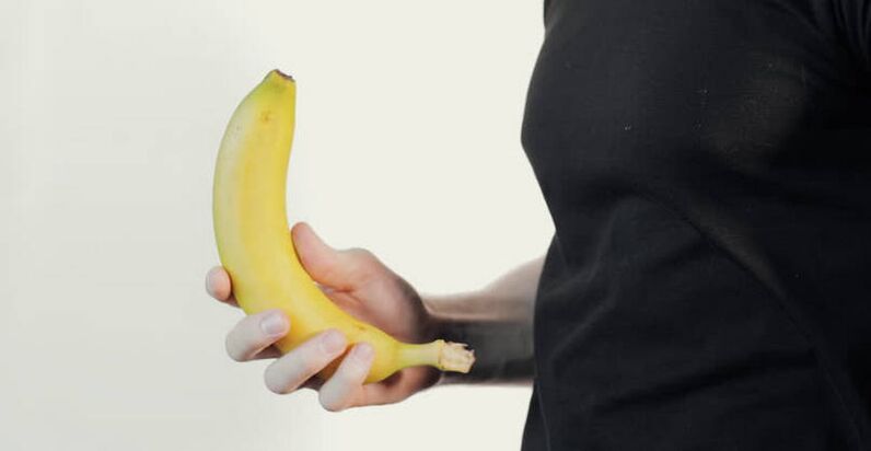 pijat pembesar penis menggunakan contoh buah pisang